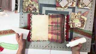 Let’s decorate the rustic  plaid ￼Christmas journal ￼