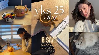 YKS Çalışma Günlüğüm-8 | Maç #yks2025 #derscalismagunlugu