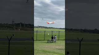 Easy jet a321neo takeoff from Manchester