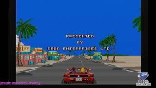 OutRun Sega Saturn Goal A (Default Difficulty, Original Hardware)