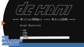 DCHDMI - An internal mod that plays Sega Dreamcast games in 1080p