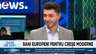 Bani de luat - Creșe moderne construite cu bani  europeni - 20 noiembrie 2024