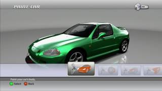 Forza Motorsports 2 - K20 Honda CRX delsol NA build