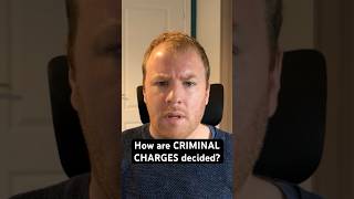 How are CRIMINAL CHARGES decided? #crime