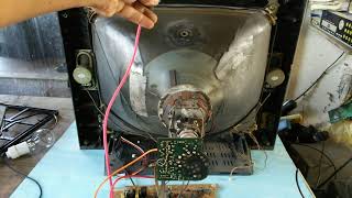 Repair TV has burnt