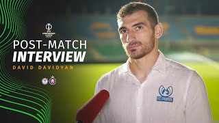 David Davidyan post-match reaction after the away win against Ordabasy