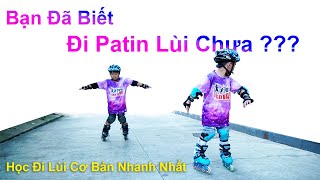 Kỹ Năng Đi Lùi Patin Inline Skate Cơ Bản Cho Người Mới | Goley Sport