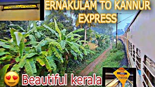 🚂 16305 ERNAKULAM TO KANNUR EXPRESS 😍 MOST BEAUTIFUL KERALA 🔥