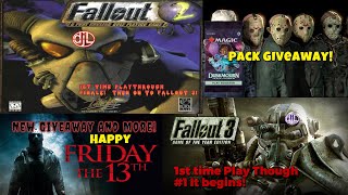 Happy Friday the 13th!  Last Duskmourn Pack Giveaway! + Fallout 2 Finale and start #3! + More!