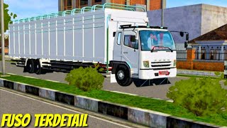 New Fuso C10 FN 62 Terdetail Mod Bussid Terbaru Full Animasi