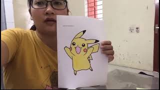 Hướng dẫn tô hình pokemon