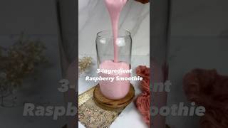 Easy Raspberry Smoothie