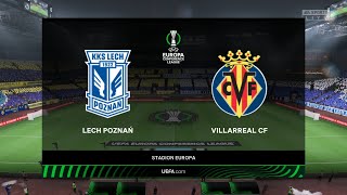 FIFA 23 - Lech Poznan vs Villarreal | Europa Conference League Group Stage | Full Match