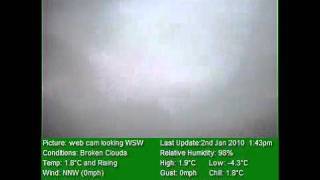 NorthTurtonWeather video file for 02/01/2010