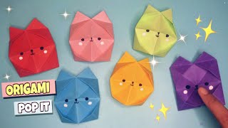 Origami POP IT | Cara membuat origami Pop It | Origami Pop It Fidget