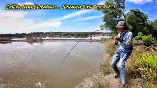 MANCING DISINI BARRAMUNDI ATAU KAKAP PUTIHNYA TERNYATA BESAR BERSAMA ANGLER PPU