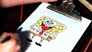 SPONGE BOB Speed Drawing