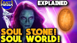 Soul Stone and Soul World Scenes Explained! Comics Explained! Avengers infinity War