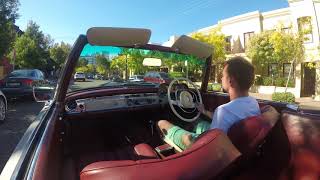 Touring Blues Point Sydney in HD - Mercedes 280sl W113 Pagoda