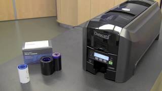 Entrust Datacard CD800 - Loading Ribbons & Cards In Your ID Card Printer