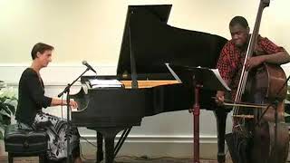 Frederique Trunk – piano, composition, vocals & Hill Greene – bass (July 23, 2010)