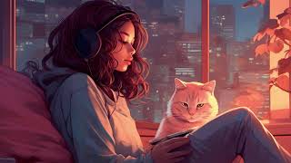 Lofi vibes, listening to relaxing jazz music to go sleep, music for elaxing/studying|Chilled music