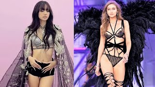 Lisa and Gigi Hadid’s cute interaction at Victoria’s Secret Fashion Show 2024