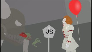 tricky vs pennywise (Stick Nodes)