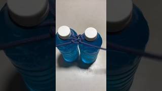 The Best Hanging Knots for Water Bottles #shorts