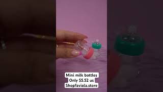 Adorable, mini bottles for mini reborns available #reborn #reborn￼bottles #shorts