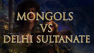 Age Of Empires 4 1v1 (Mongols vs. Delhi Sultanate) (21:9 Ultra)