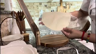 Vamos a estrenar la máquina /prensa para tortillas