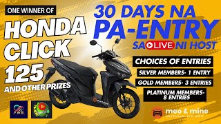 🔴Day #31 | FWB 4th Anniv. | Pa-entry | 2024 HONDA CLICK 125 | 🏍️