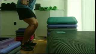 MaxForm Training System: Non-assisted Straight Leg box Jump (56cm)