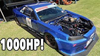 1000hp Nissan R34 GT-R Vspec time-attack build & in-car footage.