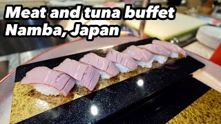 All-you-can-eat meat and tuna buffet! at Hotel Royal Classic Osaka in Japan