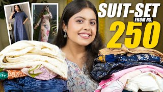 Best Suit/Kurti Set Under 500 For Women/Girls | Glow-Road Kurta-Set Haul 2024 By Priya Pandey