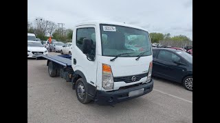 Обзор машины и проверка работы двигателя NISSAN CABSTAR V 2007 г  МКПП 2 5 D  Англия K171