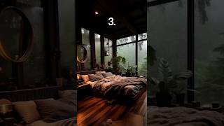 Which bedroom give you vibe...?✨🌧️ #aesthetic #aurora #relaxing #vibes #asmr