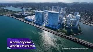 South Coast City's District Square - Prime waterside commercial district in Cebu