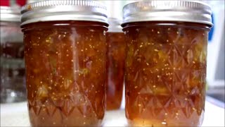 Canning Fig Preserves for Food Storage