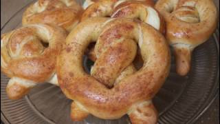 Cream Cheese Stuffed Soft Pretzels