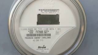 Faulty Itron Watthour Utility Meter - Consuming 1 kWh every 47 seconds!!!(3)