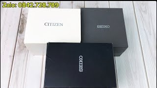 [ Siêu Lướt Như Mới ] Shop Nhập Bên Nhật Về 3 Mẫu Đồng Hồ SEIKO, CITIZEN Made In Japan