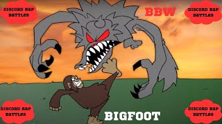 NEW MEANING OF BBW!!! Bigfoot vs The Big Bad Wolf |@DiscordRapBattle | |Reaction|