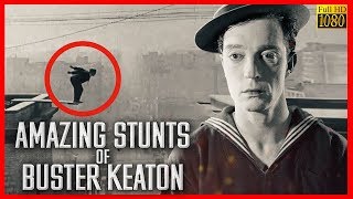 AMAZING stunts of Buster KEATON / Best of Buster Keaton HD