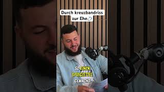 Durch Kreuzbandriss zur Ehe 💍