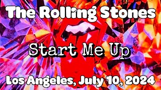 Start Me Up, The Rolling Stones, Los Angeles (July 10, 2024)