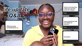 LIFE UPDATE Q&A | COLLEGE? VACCINE?GRADUATING? MENTAL HEALTH?