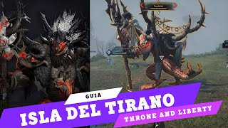 Mazmorra Isla del Tirano en Throne and Liberty (Nivel 50)